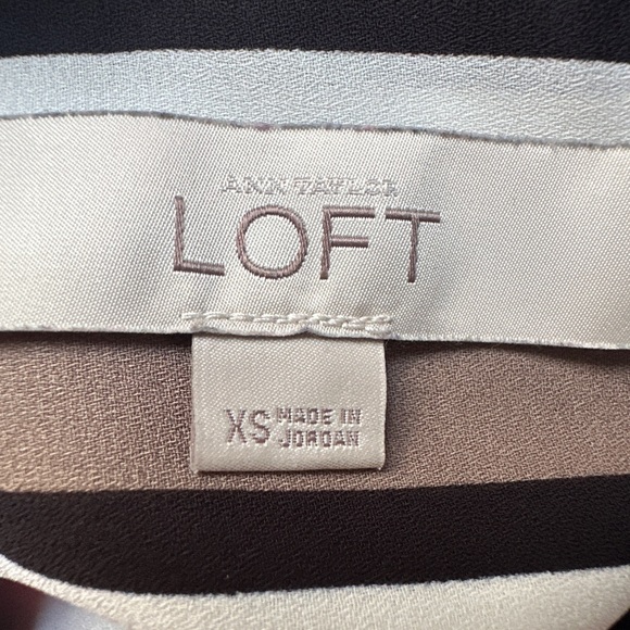 Ann Taylor LOFT Striped Button-Down Blouse - Picture 5 of 5